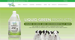 Desktop Screenshot of liquidgreenproducts.com